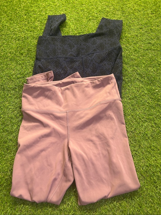 Athleta Pants - Athleta Girls Mauve High-Waist Leggings